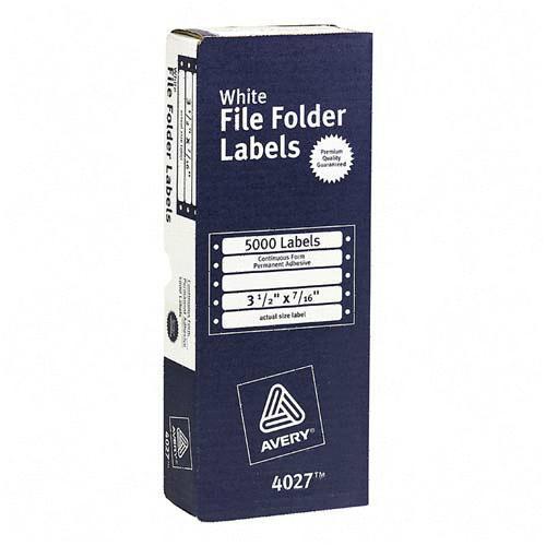 Avery File Folder Labels 4027 AVE4027