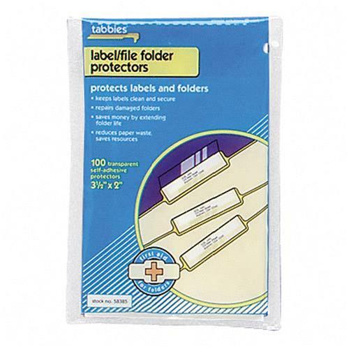 Tabbies File Folder Label Protector 58385 TAB58385
