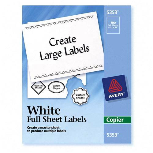Avery Copier Mailing Label 5353 AVE5353