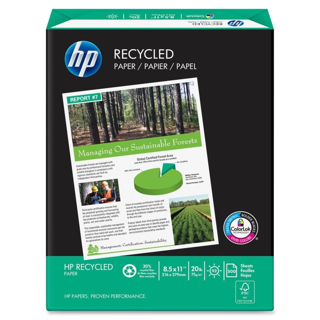 HP Office Recycled Paper 112100 HEW112100
