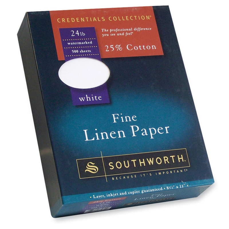 Southworth Company, Agawam, MA Fine Linen Multipurpose Paper 554C SOU554C