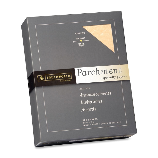Southworth Company, Agawam, MA Parchment Specialty Paper 894C SOU894C