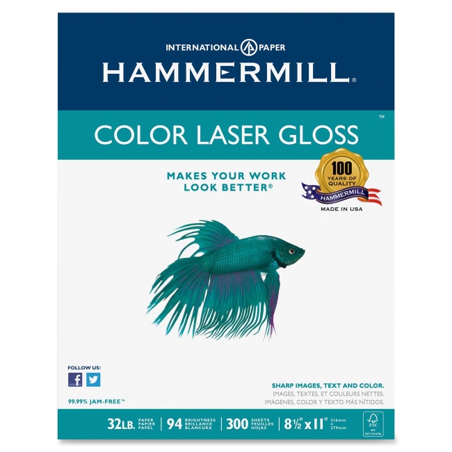 Hammermill Color Laser Gloss Paper 163110 HAM163110