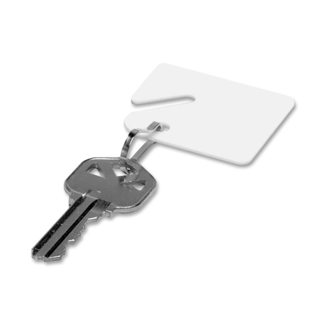 MMF Slotted Square Plastic Key Tag 201300006 MMF201300006