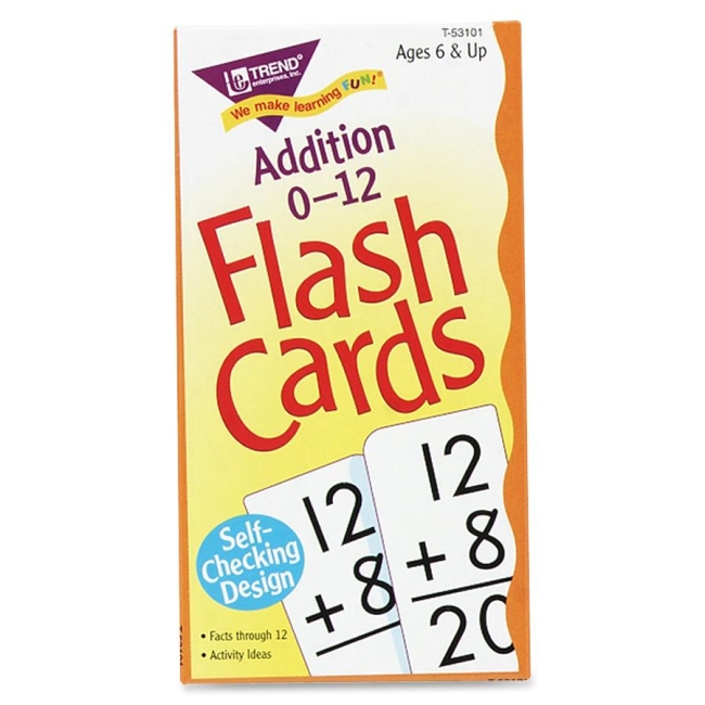 Trend Math Flash Cards T53101 TEPT53101