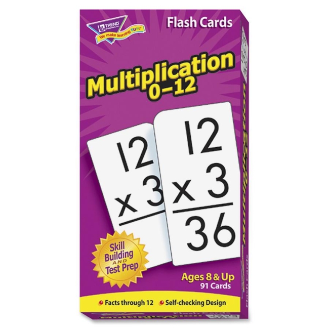 Trend Math Flash Cards T53105 TEPT53105