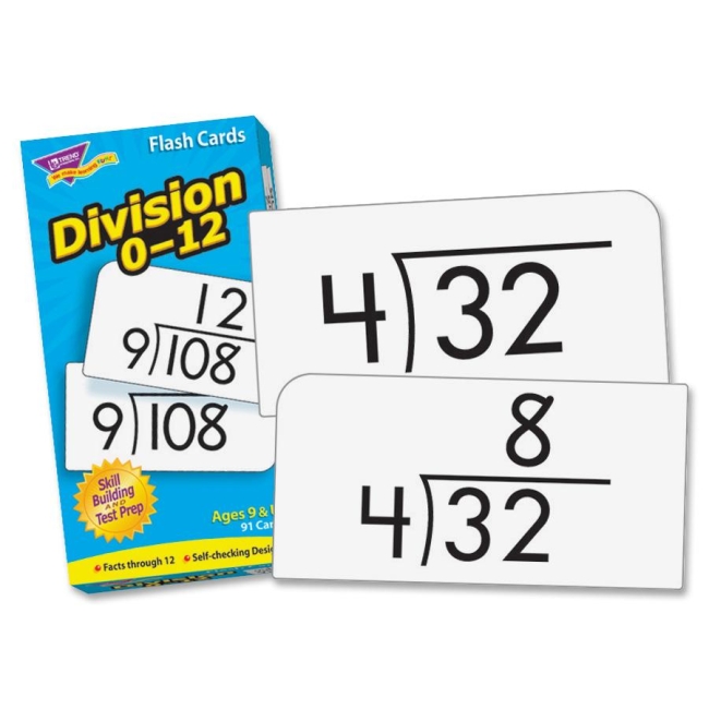 Trend Division Flash Cards T53106 TEPT53106
