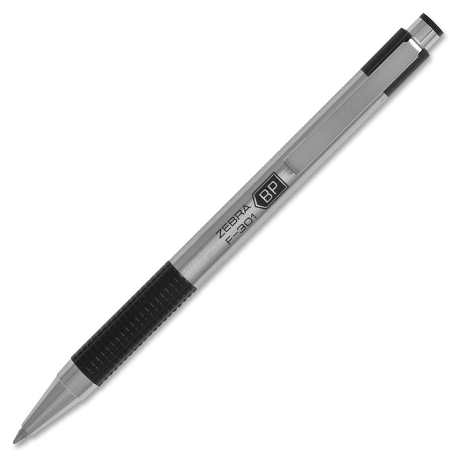 Zebra Pen Stainless Steel Ballpoint Pen 27110 ZEB27110