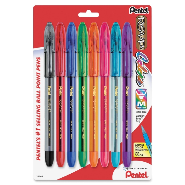 EnerGel RSVP Stick Pen BK91CRBP8M PENBK91CRBP8M