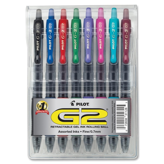 Pilot G2 Retractable Gel Ink Pen 31128 PIL31128