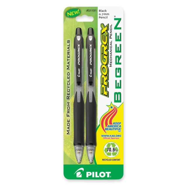 Pilot BeGreen RexGrip Mechanical Pencil 51191 PIL51191