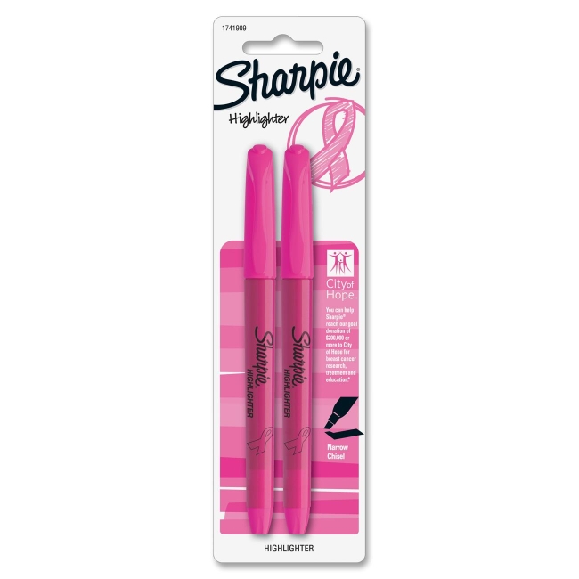 Paper Mate Accent Pink Ribbon Highlighter 1741909 SAN1741909
