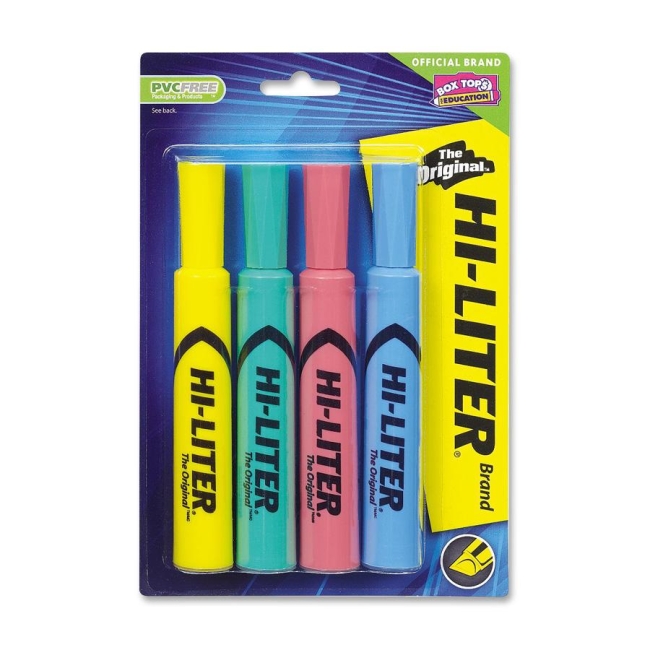 Avery Hi-Liter Desk Style Highlighters 17752 AVE17752