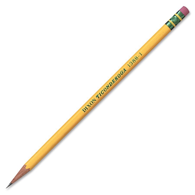 Prang Ticonderoga Wood-Case Pencil 13881 DIX13881