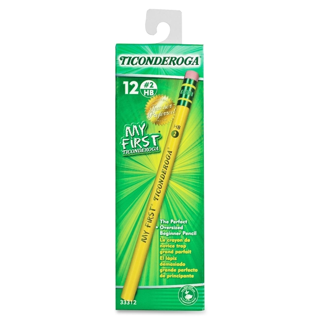 Prang Ticonderoga Pencil with Eraser 33312 DIX33312