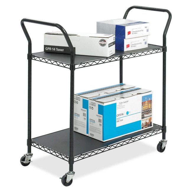 Safco Wire Utility Cart 5337BL SAF5337BL