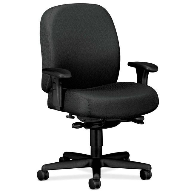 Mid-back Task Chair With Adjustable Arms HON 3528NT19T HON3528NT19T