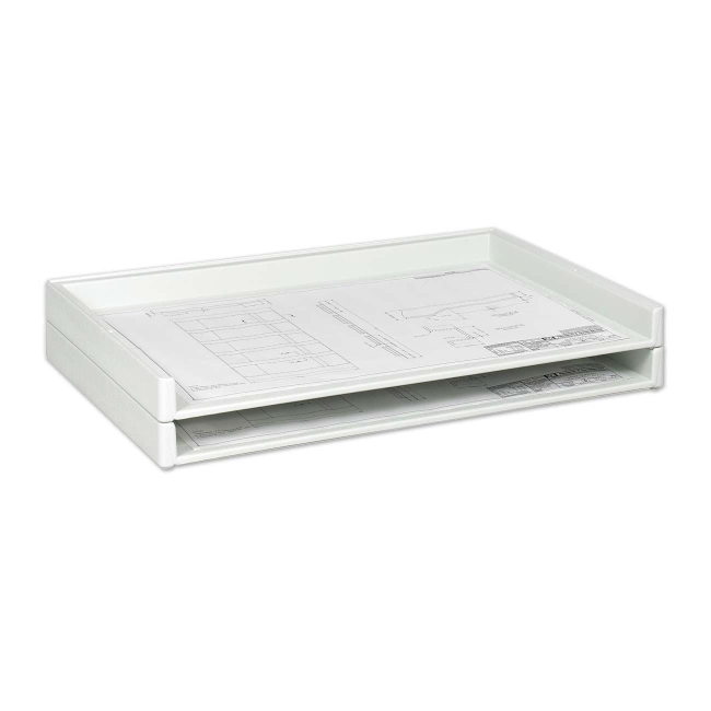 Safco Heavy-duty Plastic Stacking Tray 4897 SAF4897