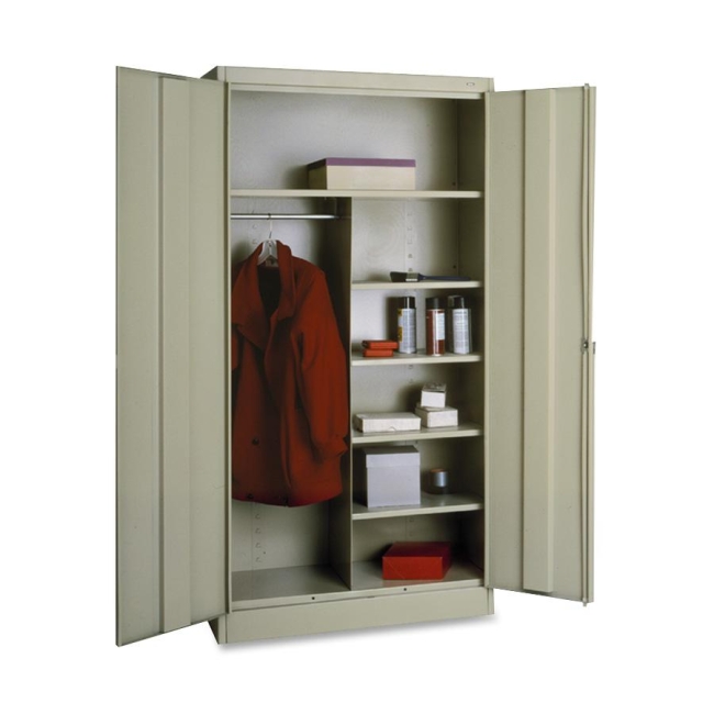 Tennsco Combination Wardrobe/Storage Cabinet 7214PY TNN7214PY