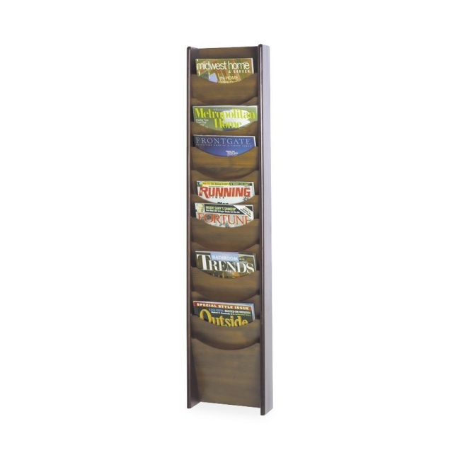 Safco 12 Pocket Wall Mount Literature Display 4331MH SAF4331MH