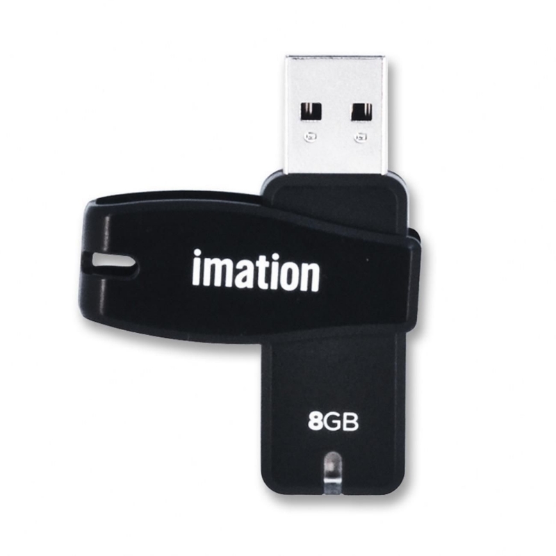 Memorex 8GB Swivel USB2.0 Flash Drive 26654 IMN26654
