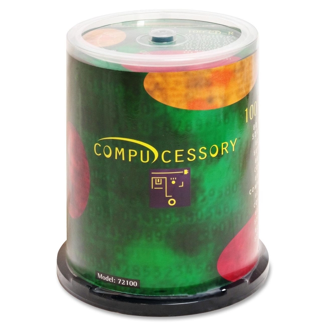 Compucessory 52x CD-R Media 72100 CCS72100