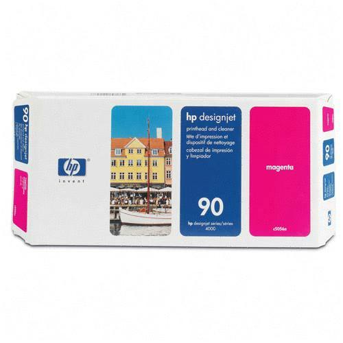 HP HP 90 Magenta Printhead and Cleaner C5056A HEWC5056A No. 90
