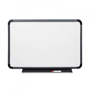 Iceberg Ingenuity Dry Erase Board, Resin Frame with Tray, 36 x 24, Charcoal ICE37039 37039
