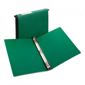 Avery Hanging Storage Binder with Gap Free Round Rings, 11 x 8 1/2, 1" Capacity, Green AVE14802 14802