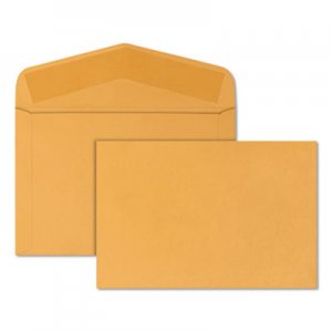 Quality Park Open Side Booklet Envelope, 15 x 10, Brown Kraft, 100/Box QUA54301