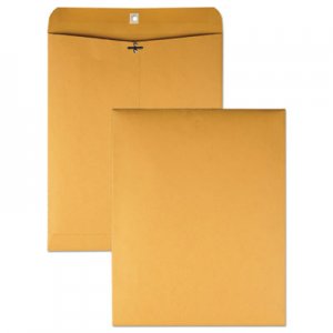 Quality Park Clasp Envelope, 11 1/2 x 14 1/2, 32lb, Brown Kraft, 100/Box QUA37805