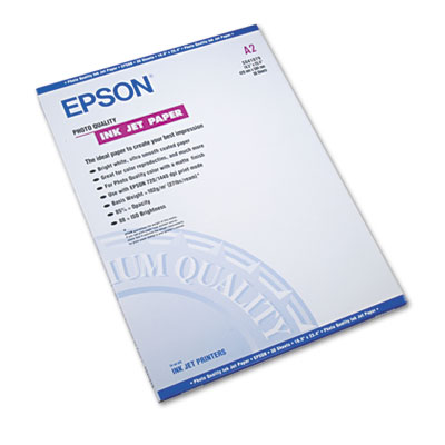 Epson Matte Presentation Paper, 27 lbs., Matte, 16-1/2 x 23-1/2, 30 Sheets/Pack EPSS041079 S041079