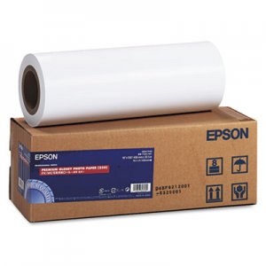 Epson Premium Glossy Photo Paper Rolls, 16" x 100 ft, Roll EPSS041742 S041742