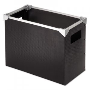 Pendaflex Poly Desktop Storage Box, Letter Size, Black PFX01151 01151