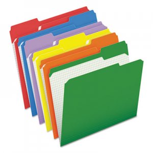 Pendaflex Reinforced Top Tab File Folders, 1/3 Cut, Letter, Assorted, 100/Box PFXR15213ASST R152 1/3 ASST