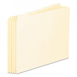 Pendaflex Top Tab File Guides, Blank, 1/5 Tab, 18 Point Manila, Letter, 100/Box PFXEN205 EN205