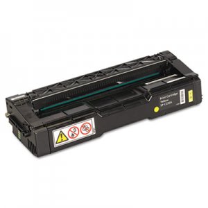 Ricoh 406044 Toner, 2000 Page-Yield, Yellow RIC406044 406044