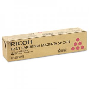 Ricoh 820074 Toner, 6000 Page Yield, Magenta RIC820074 820074
