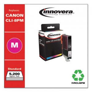 Innovera Remanufactured 0625B002 (CLI-8) Ink, Photo Magenta IVRCLI8PM