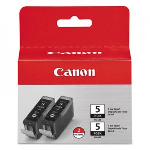 Canon 0628B009 (PGI-5BK) ChromaLife100+ Ink, Black, 2/PK CNM0628B009 0628B009