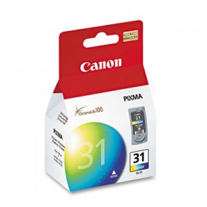 Canon CL31 (CL-31) Ink, Tri-Color CNMCL31 1900B002