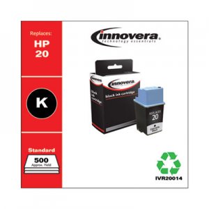 Innovera Remanufactured C6614DN (20) Ink, Black IVR20014