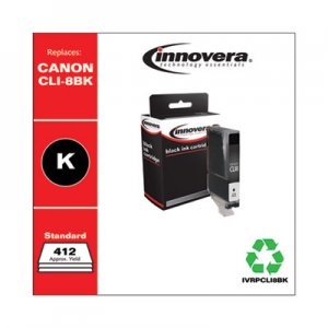 Innovera Remanufactured 0620B002 (CLI8BK) Ink, Black IVRPCLI8BK