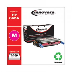 Innovera Remanufactured CB403A (642A) Toner, 7500 Yield, Magenta IVR403A