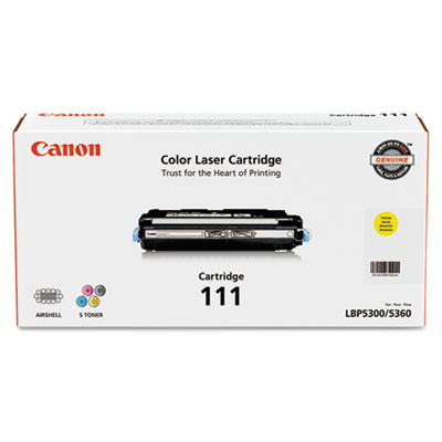 Canon 1657B001 (111) Toner, Yellow CNM1657B001 1657B001