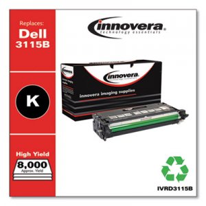 Innovera Remanufactured 310-8395 (3115) High-Yield Toner, Black IVRD3115B