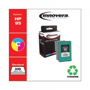 Innovera Remanufactured C8766WN (95) Ink, Tri-Color IVR66WN