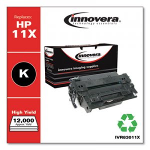 Innovera Remanufactured Q6511X (11X) High-Yield Toner, Black IVR83011X