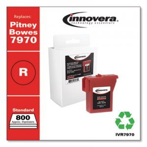 Innovera Compatible 797-0 Postage Meter Ink, Red IVR7970