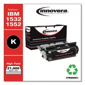 Innovera Remanufactured 75P6961 (1532) High-Yield Toner, Black IVR86961